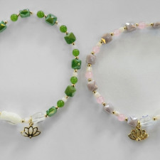 물고기 연꽃 염주