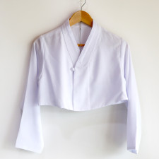 여자흰색저고리 봄가을