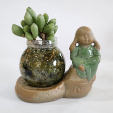 동자승 수경화병