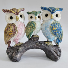 가족부엉이 인형