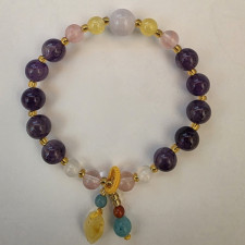 옥염주(자수정)